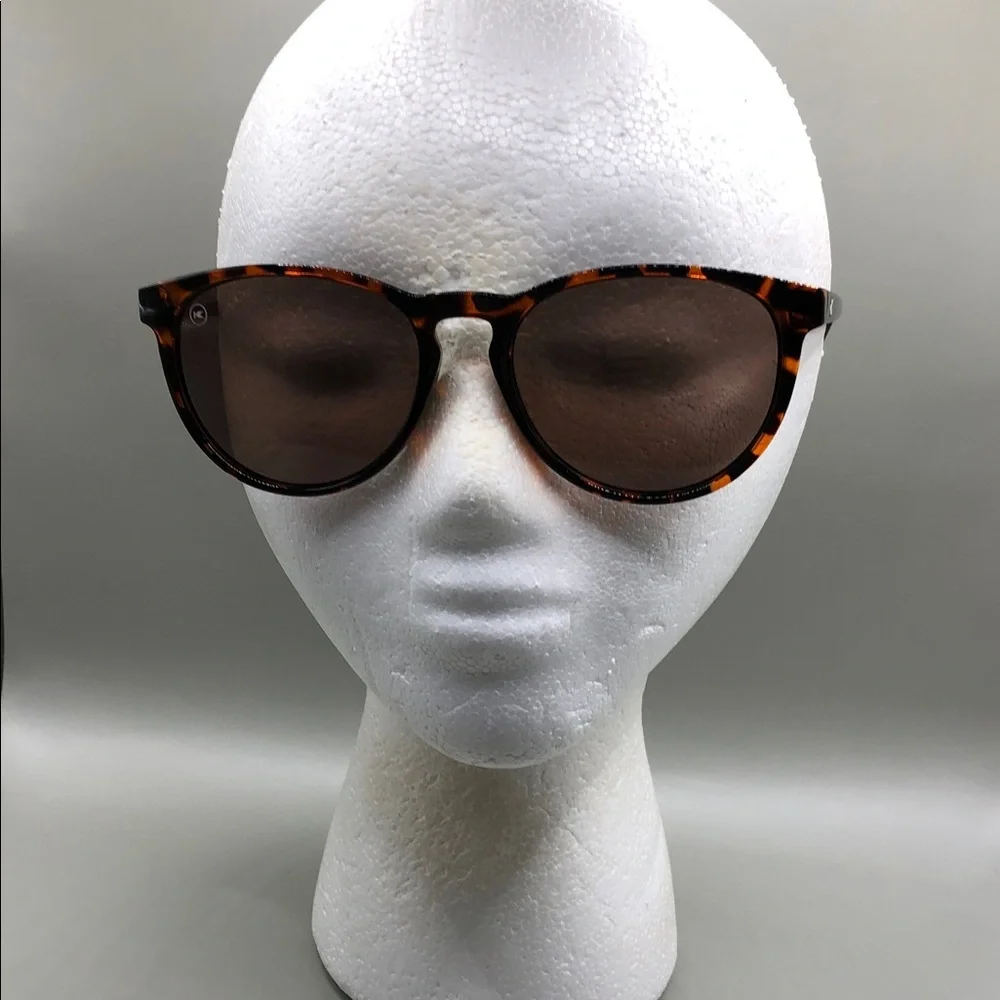 Knockaround Mai Tais Glossy Tortoise Shell / Amber  Polarized Sunglasses UNISEX